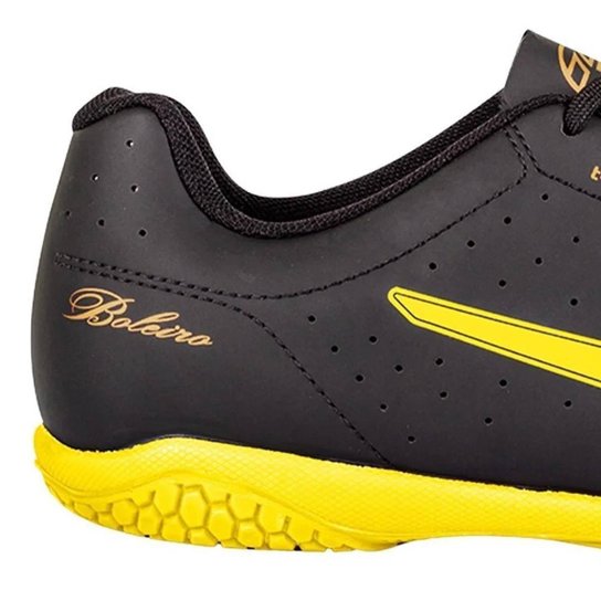 CHUTEIRA TOPPER FUTSAL BOLEIRO V PRETO E AMARELO 38