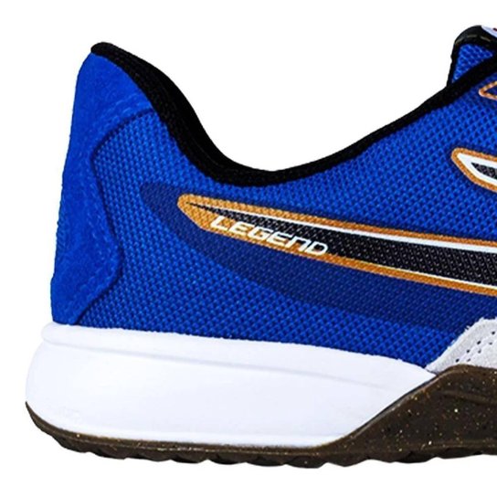 CHUTEIRA TOPPER FUTSAL LEGEND II BRANCO E AZUL 38