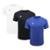 Kit 3 Camisetas Topper Fut Classic Juvenil - Branco+Azul