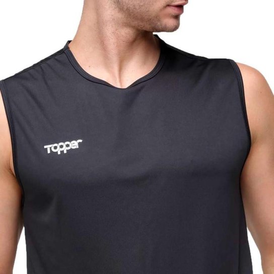 Regata Topper Treino Classic Masc - Marinho - P