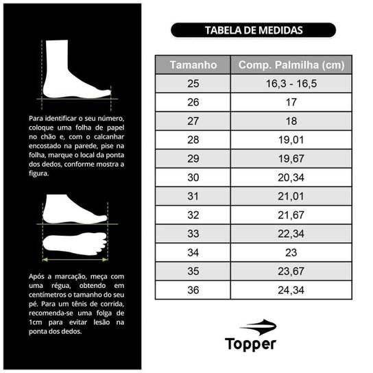 Tênis Topper Futsal Dominator 3 Jr