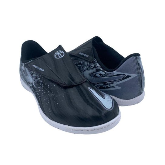 Tênis Topper Infantil Futsal com Prata Provoke II Cor:;Tamanho:34;Gênero:Menino